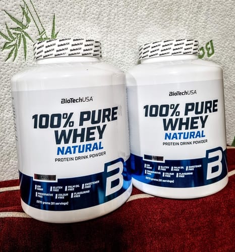 Customer photo review of BioTechUSA 100% Pure Whey Proteina 5 Lb