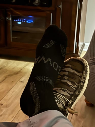 Customer photo review of Men's Alpaca Socks
