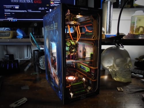 Customer photo review of Alien Hub Space Science Fiction Book Nook