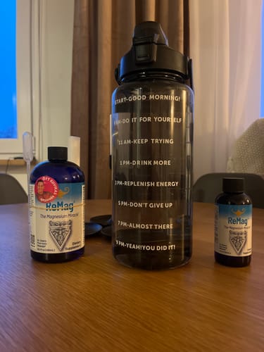 Customer photo review of ReMag® Liquid Magnesium, 120ml (toidulisand magneesiumiga)