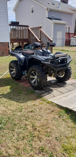 Customer photo review of 2 Inch | Yamaha Grizzly 550/700 Lift Kit (2007-15)