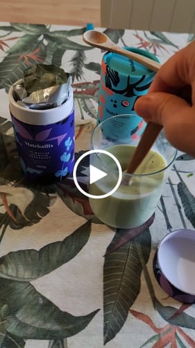 Customer video review of Té Matcha Premium Arándanos