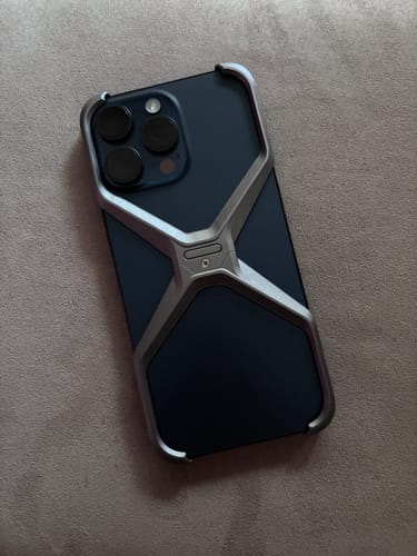 Customer photo review of X-Metal Case for iPhone