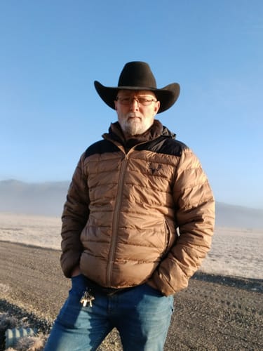 Customer photo review of Smoke Puffy Jacket