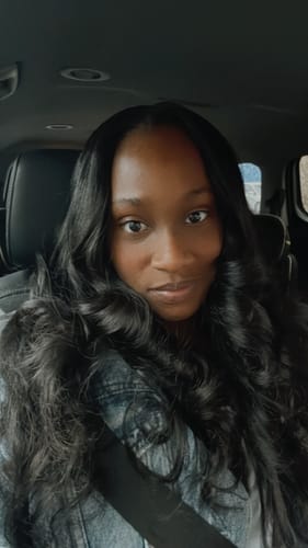 Customer photo review of Raw Indian Wavy Hair