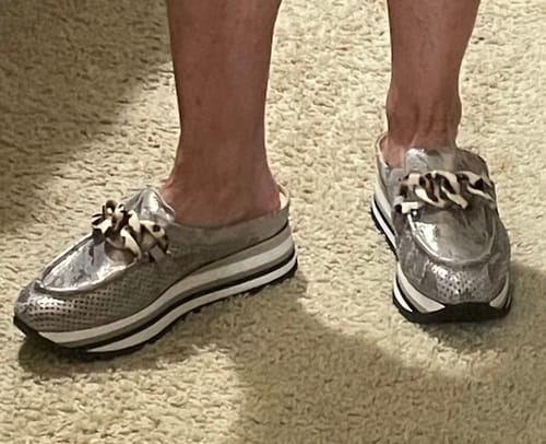 Customer photo review of Softwaves CANDA Mule Kaki Mimetico