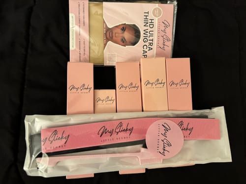 Customer photo review of The Complete All in One Wig Install Kit
