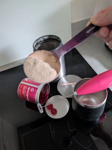 Customer photo review of rainbow dust