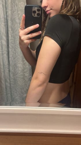 Customer photo review of Wave Tattoo