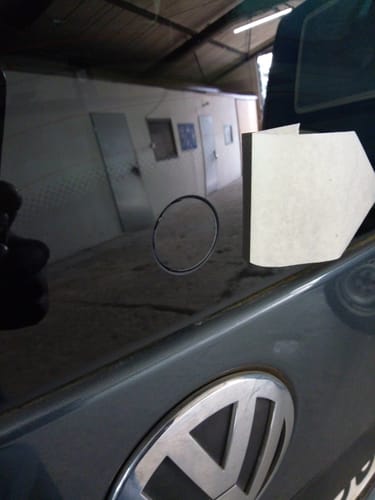 Customer photo review of Heckwischer Echtglas Stopfen | VW Volkswagen