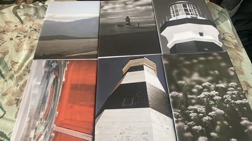 Customer photo review of 6 x A4 Canvas Combo