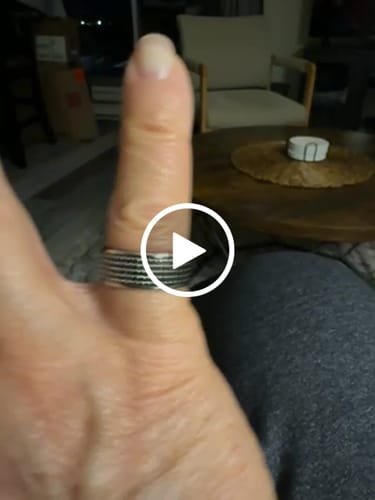 Customer video review of 9mm Textured Band