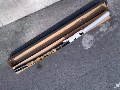 Customer photo review of Phoenix Katana (Phoenix Engraved Scabbard)