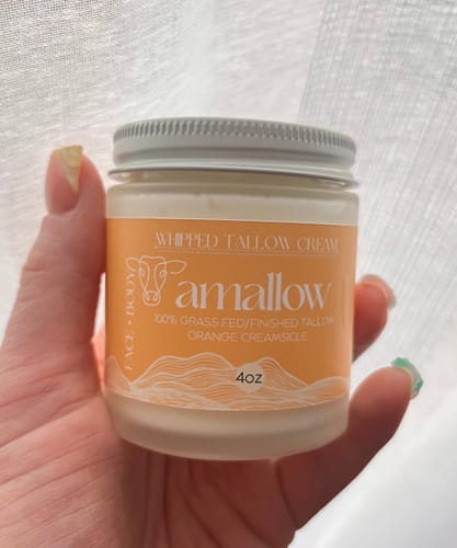 Customer photo review of Whipped Tallow Cream - Orange Creamsicle