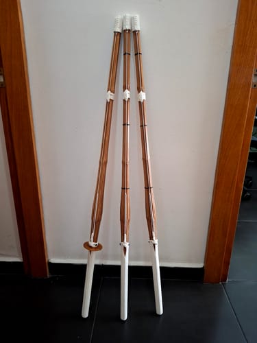 Customer photo review of *SPECIAL OFFER* - Original Smoked ALL-PURPOSE Shinai 'RANBU' - Set of *3*