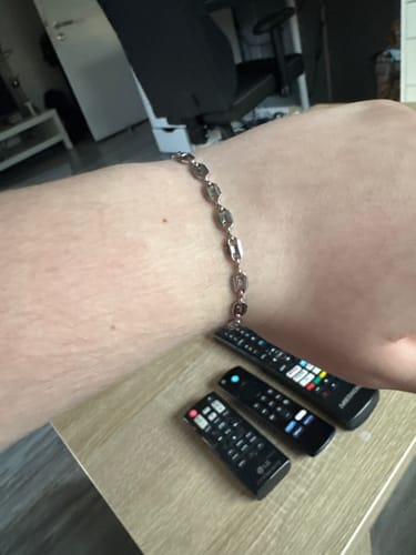 Customer photo review of Coffee Bean Armband