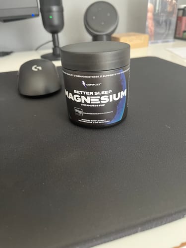 Zákaznická recenze s fotkou produktu Sleep Magnesium