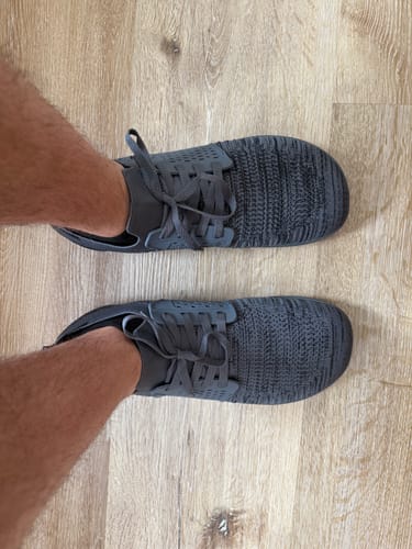 Customer photo review of Broom - Barefoot Shoes