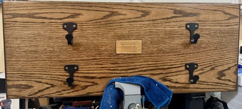 Customer photo review of Custom Wood DIY Plaque