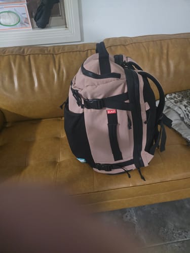 Customer photo review of Blast 28L-38L Extended Mesh Carry On Travel Backpack