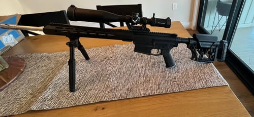 Customer photo review of Partisan 6-24x50 FFP