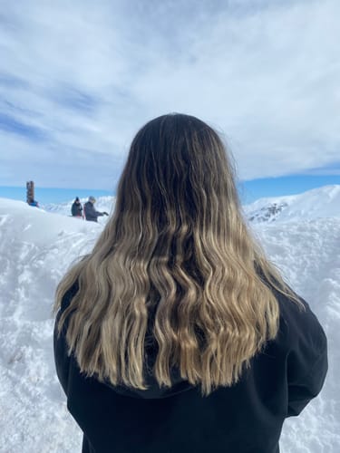 Reseña con foto de un cliente sobre Hair Power - Reparación Capilar 60 ml