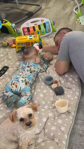 Customer photo review of Hide and Seek Champ Snoozer