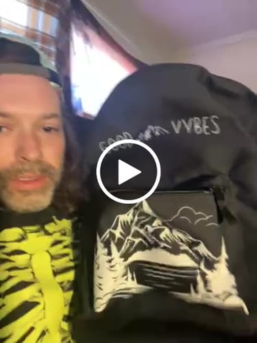 Customer video review of Good Vybes II Backpack