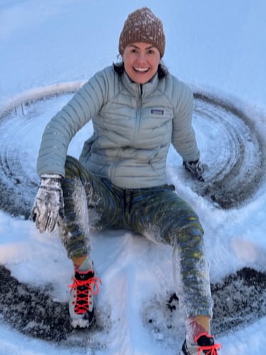 Customer photo review of Patagonia W's Down Sweater Jacket