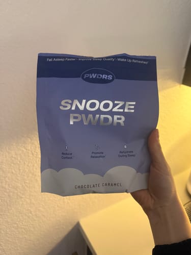 Customer photo review of SNOOZE PWDR