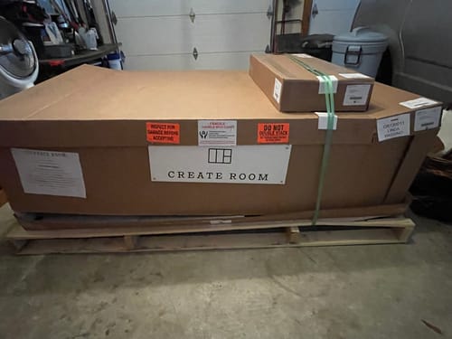Customer photo review of In-Garage Delivery Upgrade