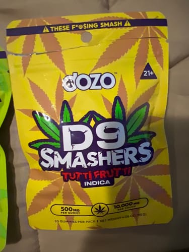 Customer photo review of D9 Smasher | Tutti Frutti (Indica)