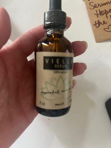 Customer photo review of Vielle Signature Serum