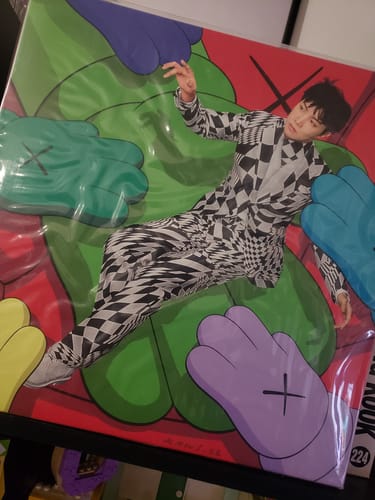 Customer photo review of J-HOPE - 1ST SINGLE ALBUM JACK IN THE BOX VINYL (LIMITED EDITION)