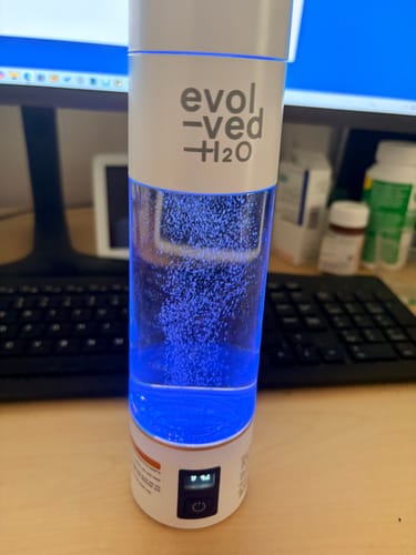 Customer photo review of Australia's Best Hydrogen Water Bottle - 6,000 ppb