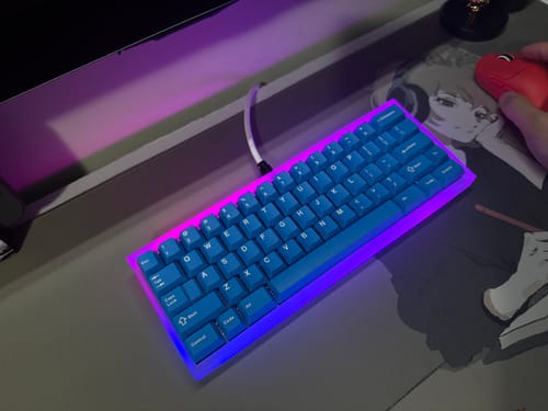 Customer photo review of KEYKOBO SOJU ABS DOUBLE-SHOT KEYCAP SET