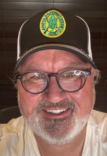 Customer photo review of Embroidered Trucker Hat