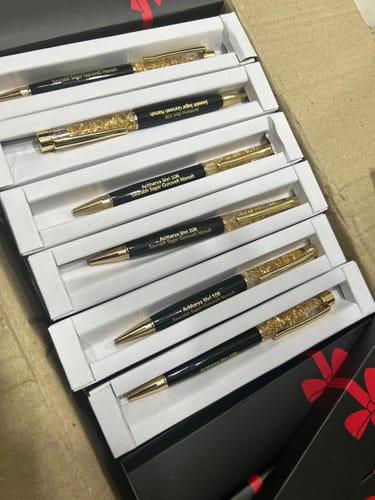 Customer photo review of Premium Metal Pen | Best Corporate Gift | PrintMine.in