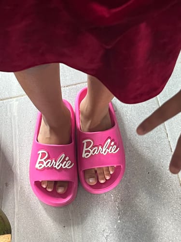 Customer photo review of Barbie Pink Rubby Kids
