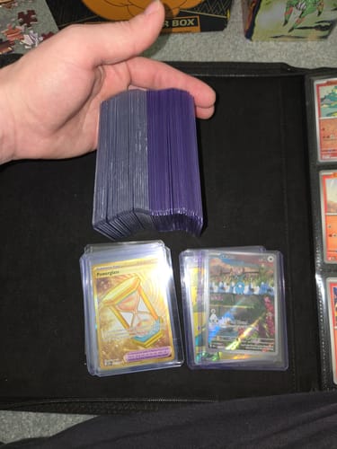 Customer photo review of ULTRA PRO 3" X 4" CLEAR REGULAR TOPLOADER 25CT PACK