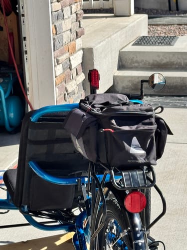 Customer photo review of Vertical Rear Light Mount