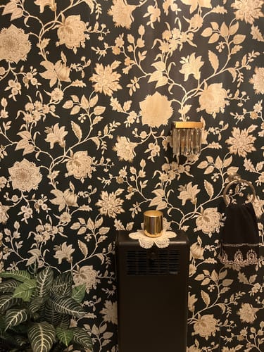 Customer photo review of York RT7824 Sutton Black Wallpaper