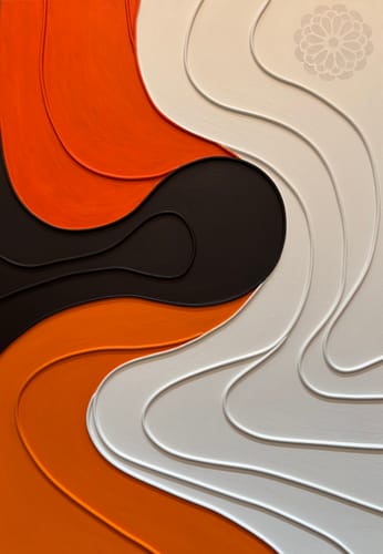 Customer photo review of Acrylfarbe - Orange