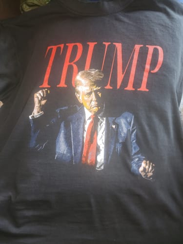 Customer photo review of Trump Dance T-Shirt