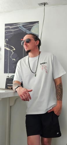 Customer photo review of Cherry Blossom Back T-Shirt