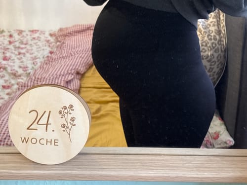 Kundenbewertung mit Foto zu Schwangerschafts Leggings