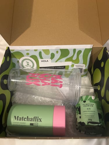 Customer photo review of Té Matcha Premium 100% - (para 1 -3 meses)