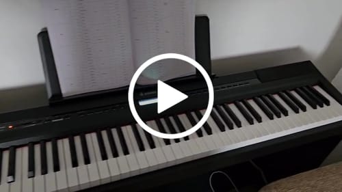 Customer video review of Donner DEP-20 pianoforte digitale pieno ponderato a 88 tasti portatile-【Spedisci immediatamente】