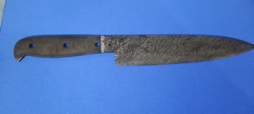 Customer photo review of 1 X 30 Inch Knife Makers Sanding Belts Assortment