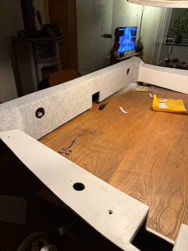 Customer photo review of Carpet Filz selbstklebend für Camper